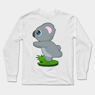 Koala Yoga Fitness Gymnastics Long Sleeve T-Shirt